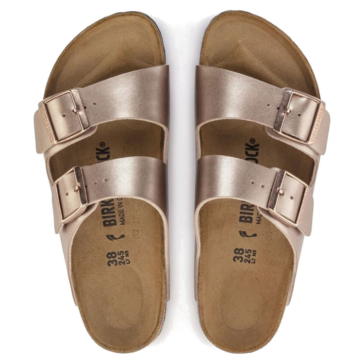 Birkenstock Arizona Birko-Flor Sandal | Copper | Narrow Width - Women's